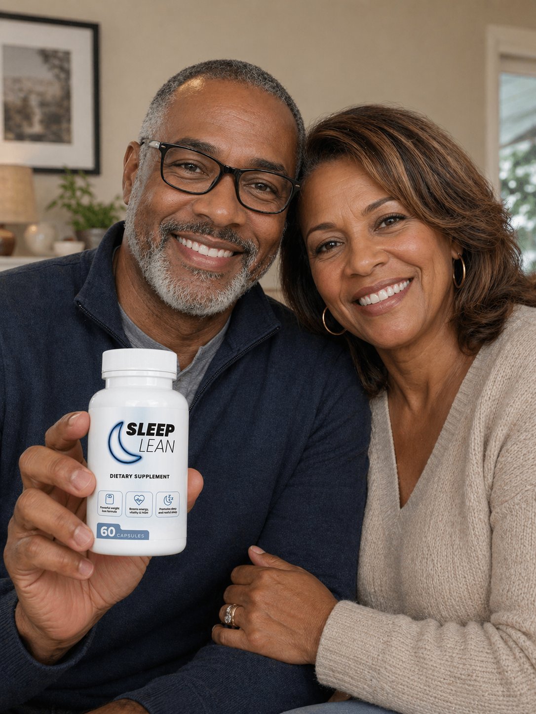 SleepLean verified customer couple James and Rachel review sleep quality